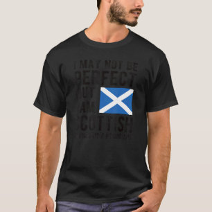 I'm Scottish Flag Scotland Heritage Scottish Roots T-Shirt