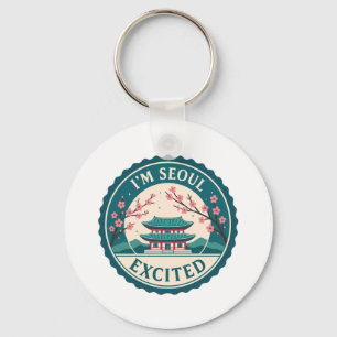 I'm Seoul Excited Korea Key Ring
