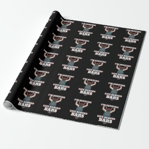 I'm Serving Life Behind Bars Bikers Wrapping Paper