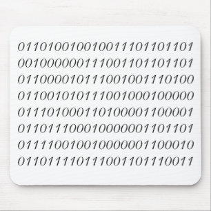 I'm Smarter Than My Boss Binary Mousepad