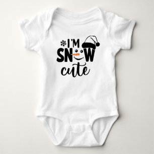 I'm Snow Cute Baby Bodysuit