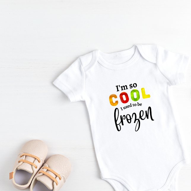 I'm so cool I used to be frozen Baby Bodysuit (Creator Uploaded)