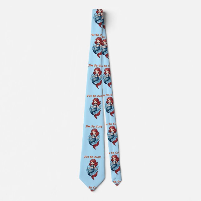 I'm So Cute Mermaid Thunder_Cove  Tie (Front)