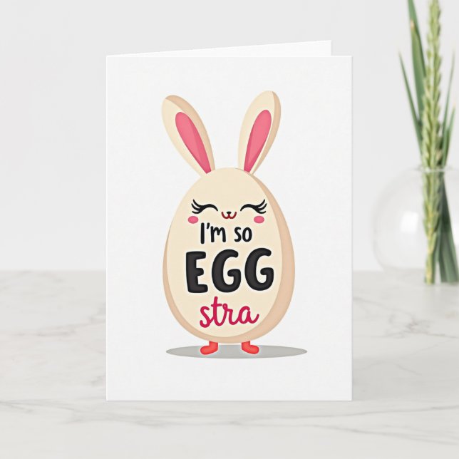 Im So Egg Stra Special Card (Front)