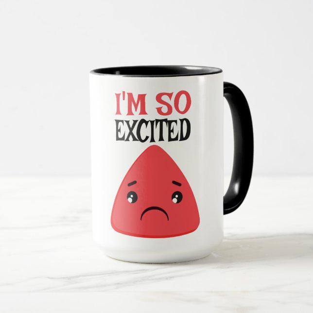I'm so excited Combo Mug (Front Right)