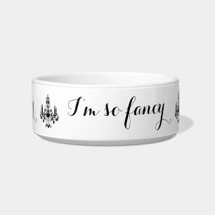 I'm so Fancy Chandelier Pet Bowl
