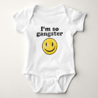 I'm So Gangster Baby Bodysuit