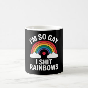 I'm So Gay Rainbows Funny LGBTQ Pride Ally Coffee Mug
