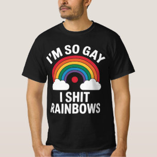 I'm So Gay Rainbows Funny LGBTQ Pride Ally T-Shirt