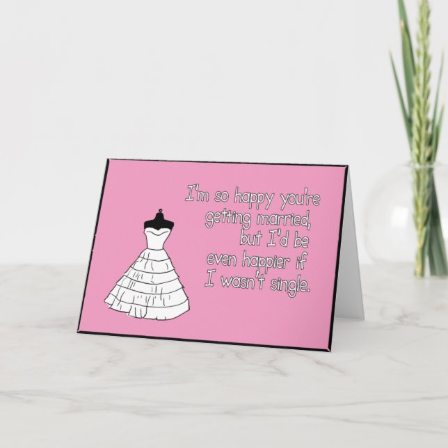 I'm So Happy You're Getting Married Card (Front)