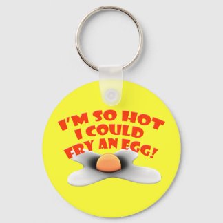 I'm So Hot Egg Keychain