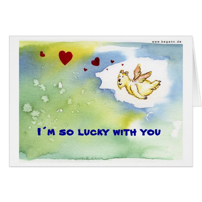 I'm so lucky with you (Front Horizontal)