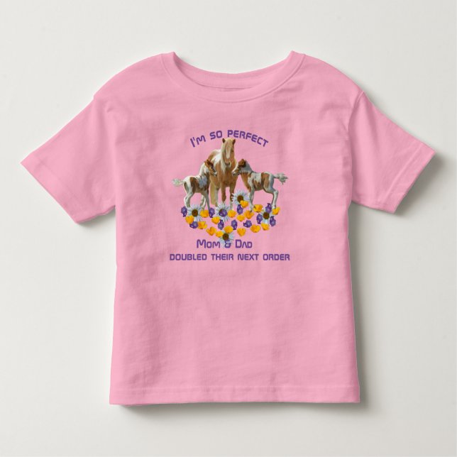 I'm so perfect - twins toddler T-Shirt (Front)