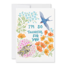 I'm so thankful for you