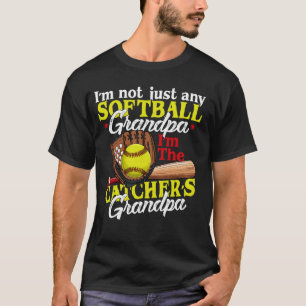 I'm Softball Catcher Grandpa Softball Catcher Gran T-Shirt