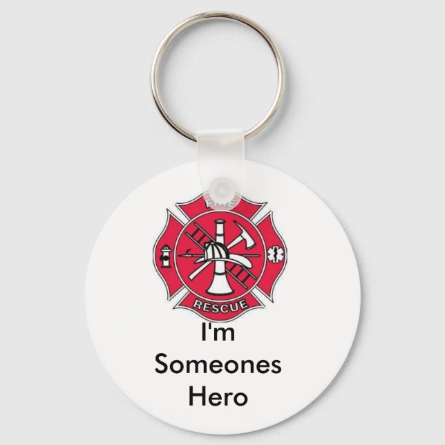 im someones hero key ring (Front)