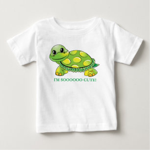 "I'M SOOOOO CUTE!"  Baby Turtle T-Shirt