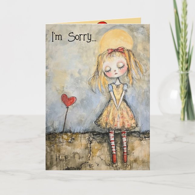 I'm Sorry Apology Card (Front)