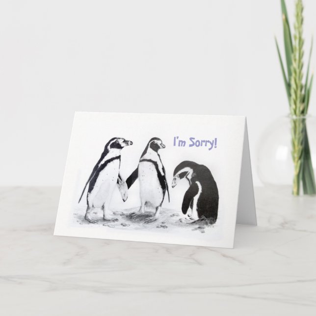 I'm Sorry Card (Front)