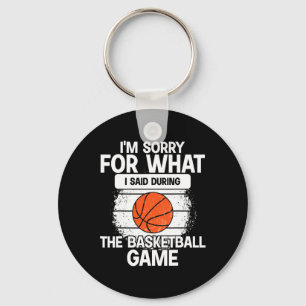 I'm Sorry For What I Said During The Sketll Game F Key Ring