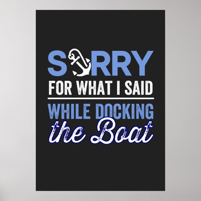 im sorry for what i said while i was docking poster (Front)