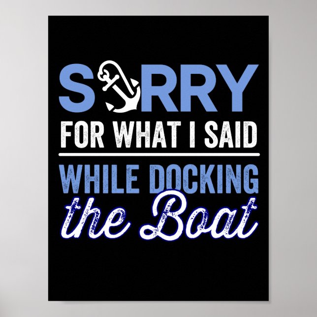 im sorry for what i said while i was docking poster (Front)