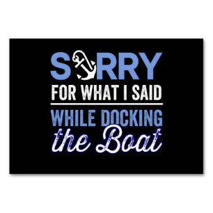 im sorry for what i said while i was docking table number