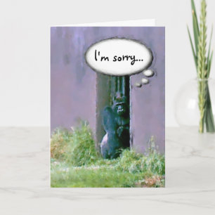 I'm Sorry Greeting Card