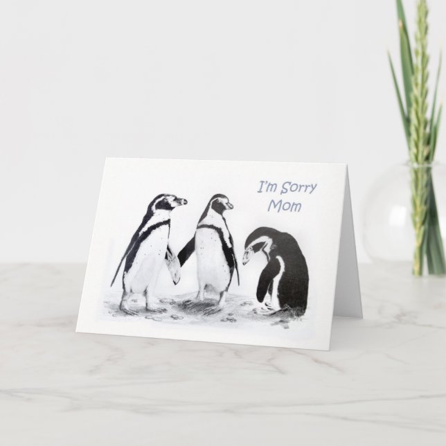 I'm Sorry Mum Card (Front)