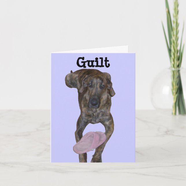 "I'm Sorry" Note Card (Front)