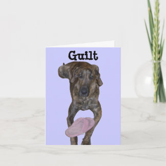 "I'm Sorry" Note Card