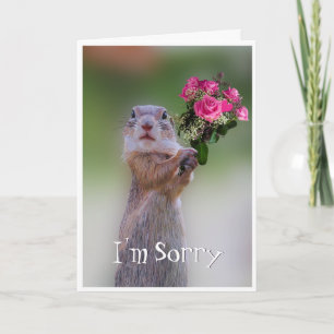 I'm Sorry Please Forgive Me Card