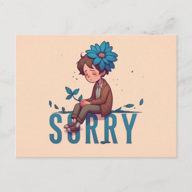 Im Sorry Postcards  (Front)