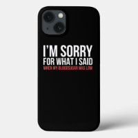 IM Sorry T1D Type 1 Diabetes Awareness Gift Women 