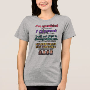 I'm speaking and more Tri-Blend shirt