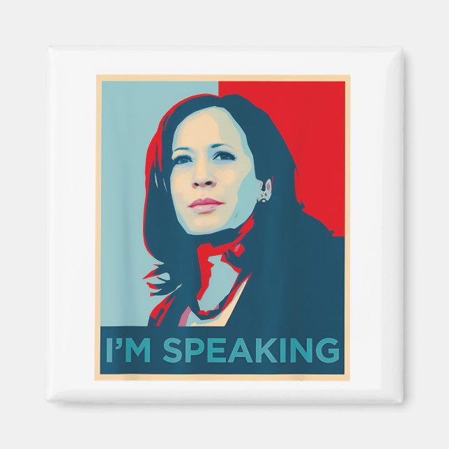 I'm Speaking Kamala Harris Magnet (Front)