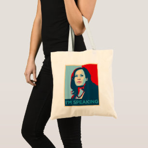 I'm Speaking Kamala Harris Tote Bag