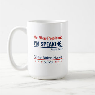 I'm Speaking Kamala Harris Vice-President 2020 Coffee Mug