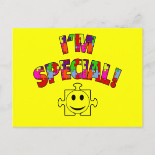 I'm Special! Autistic Awareness Postcard