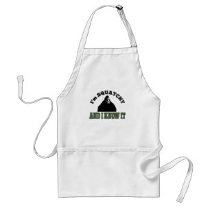 I'm SQUATCHY and I know it! Standard Apron