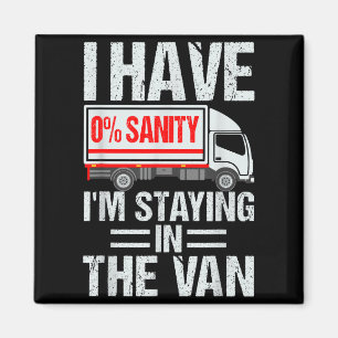 Im Staying In Tha Van Funny Phasmophobia Gamer Men Magnet