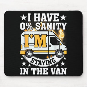 I'm Staying In Tha Van Funny Phasmophobia Women Ma Mouse Pad