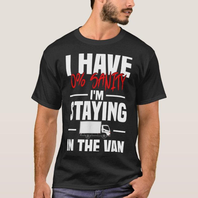 I'm Staying In Tha Van Funny Phasmophobia Women's  T-Shirt (Front)