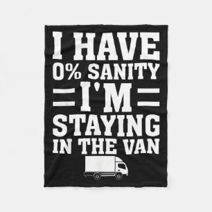 I'm Staying In Tha Van Phasmophobia Funny Gamer Me Fleece Blanket