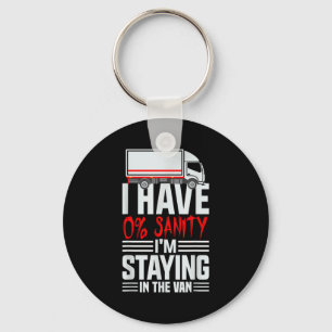 Im Staying In Tha Van Phasmophobia Funny Gamer Wom Key Ring