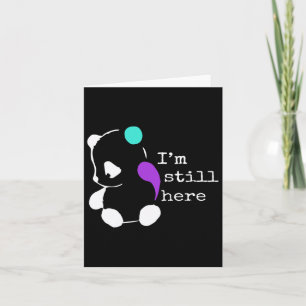 I'm Still Here - Semicolon Gift Suicide Prevention Card
