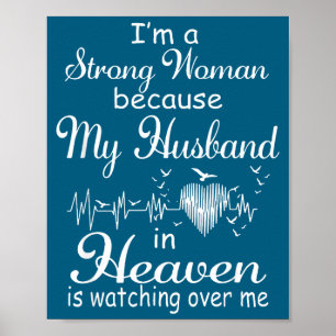 I'm Strong Husband Heaven Watching Poster