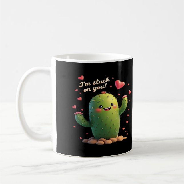Im Stuck On You Classic Romantic Style  Coffee Mug (Left)