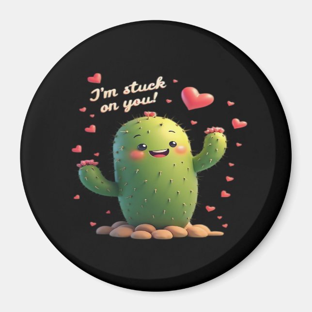 Im Stuck On You Classic Romantic Style  Magnet (Front)