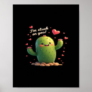 Im Stuck On You Classic Romantic Style  Poster